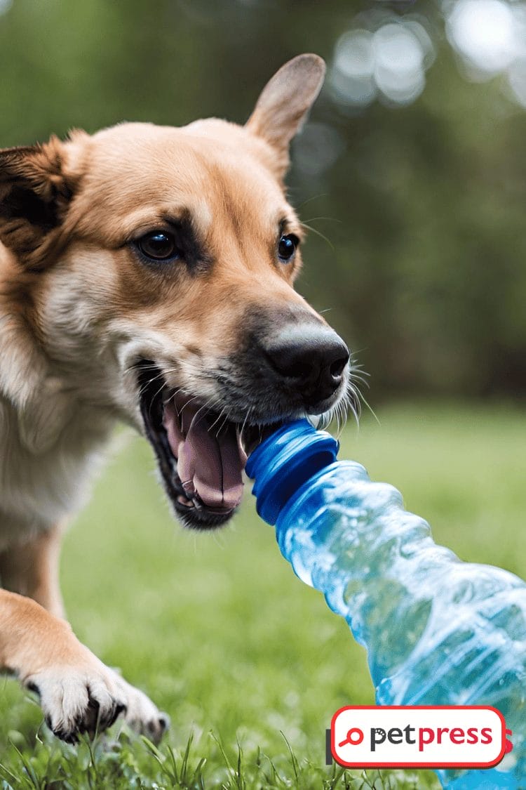 Water Bottle DIY Dog Toys