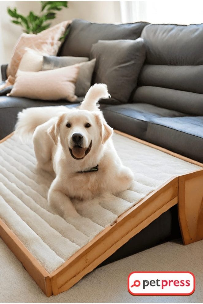 diy dog ramp for couch
