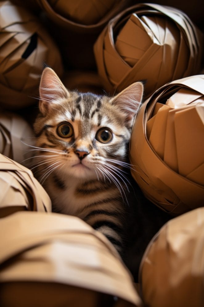 crinkly_cat_balls_cardboard_diy