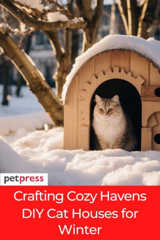 Crafting Cozy Havens DIY Cat Houses for Winter