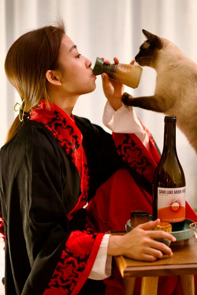 National Drink Wine with Your Cat Week