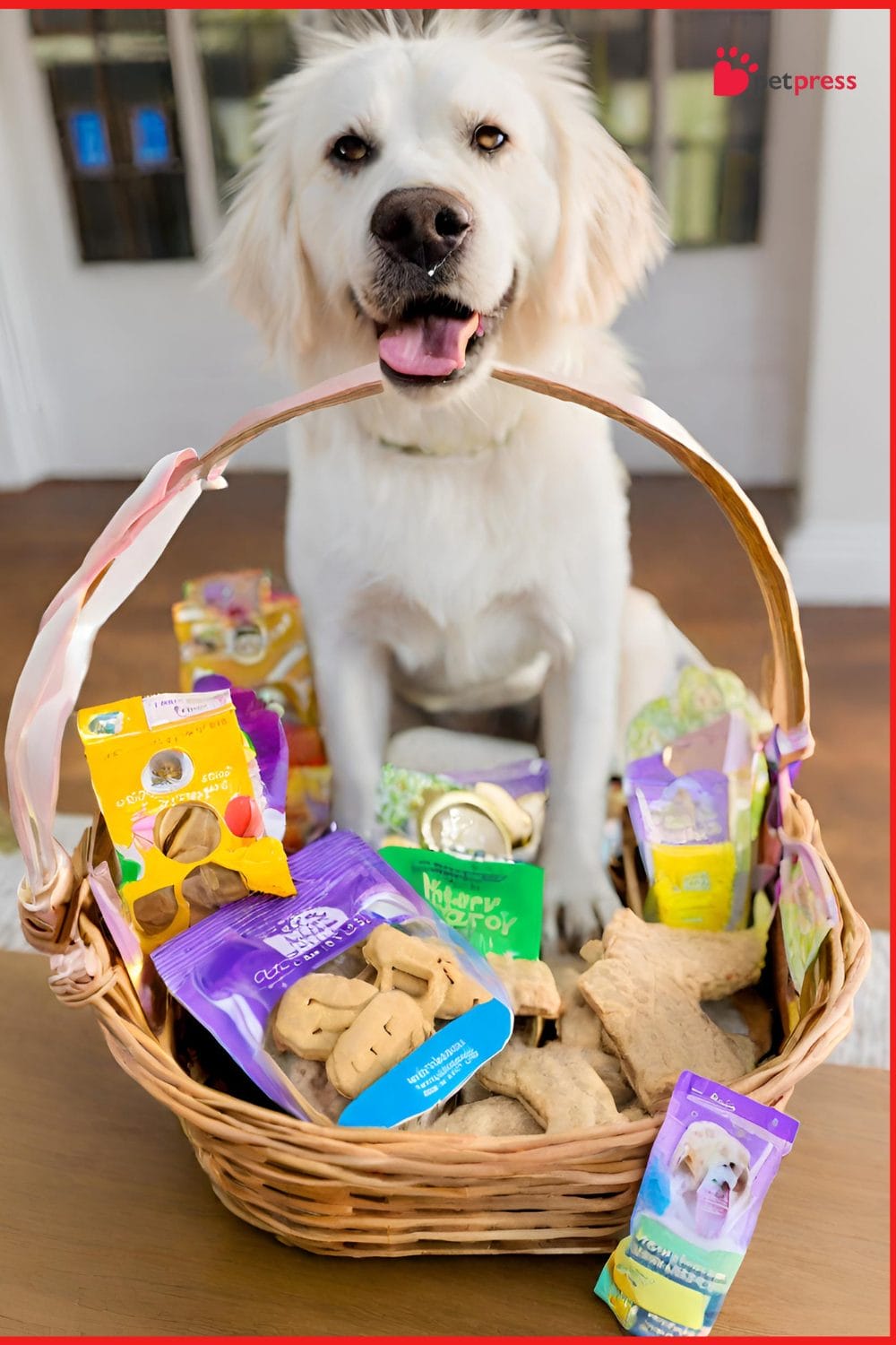 Gourmet Treat-Filled Basket