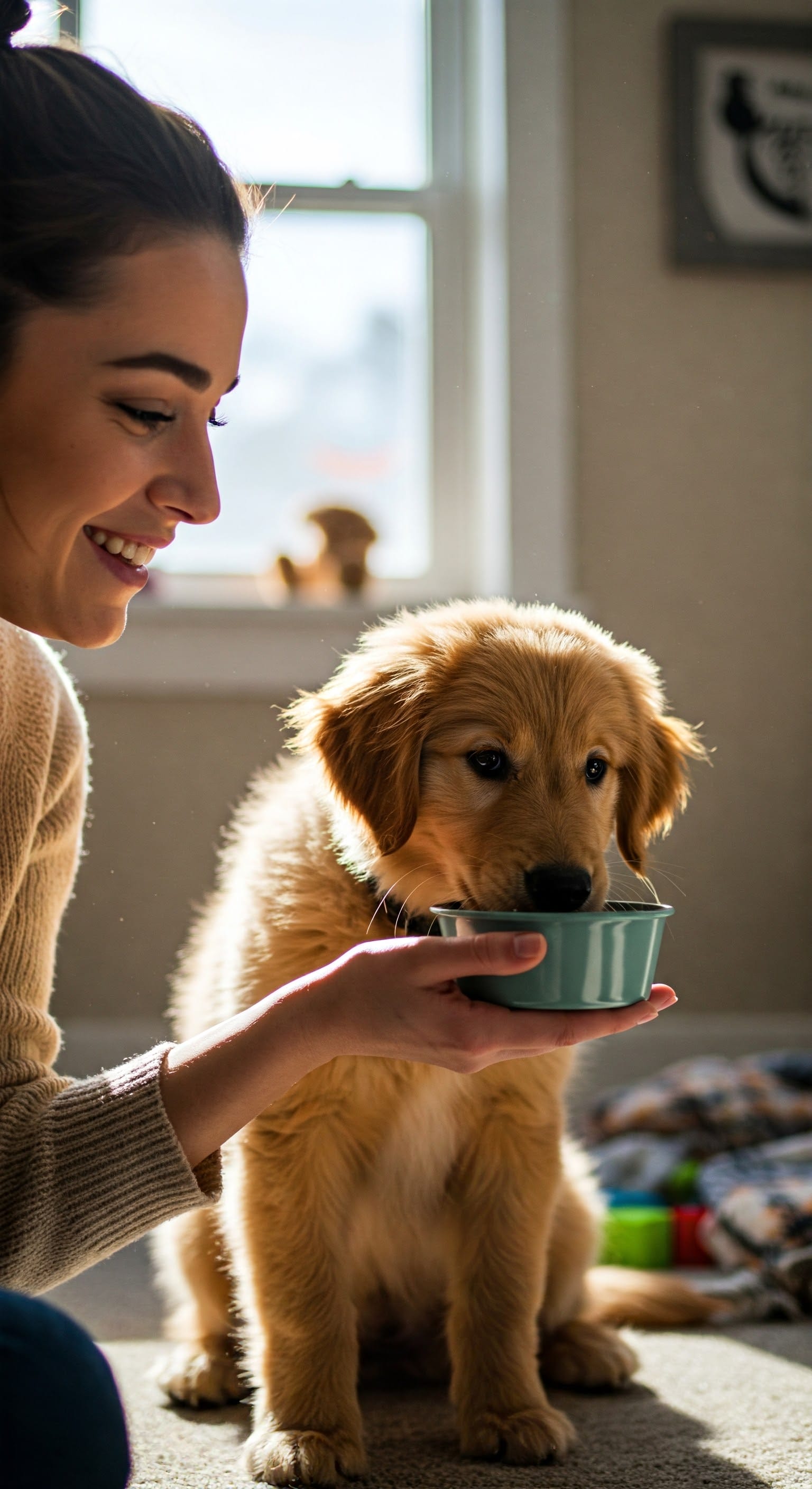 feeding-puppy