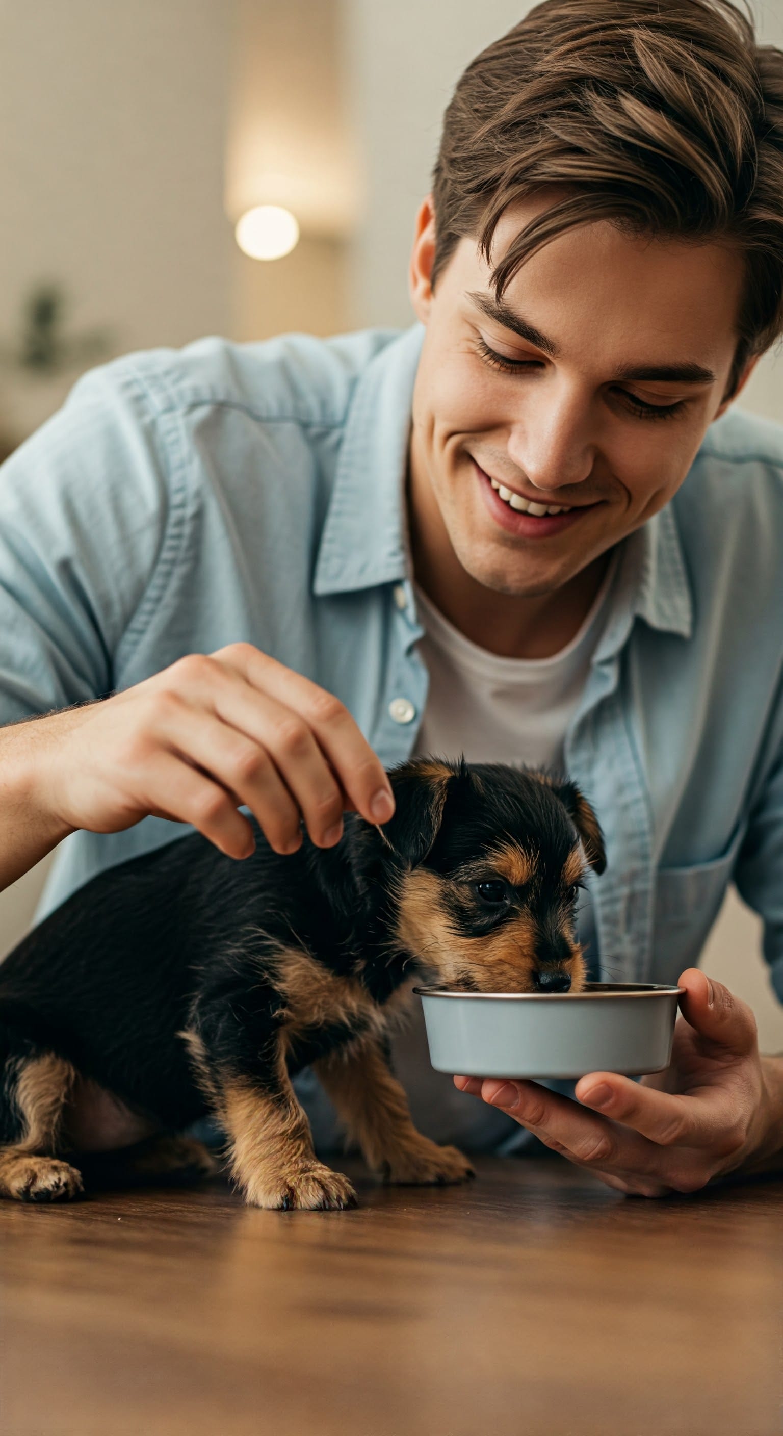 feeding-puppy